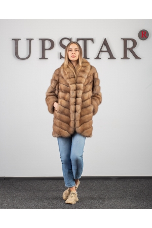 Шуба из куницы