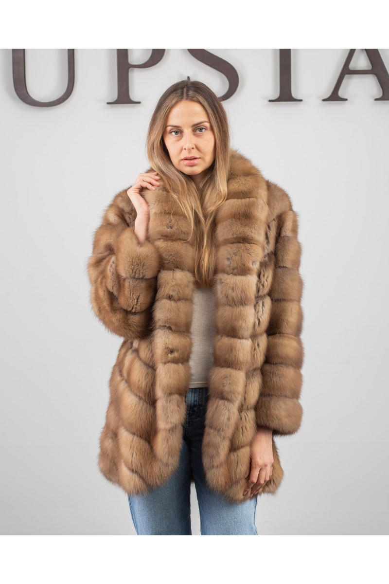 Фото - Шуба із куниці 