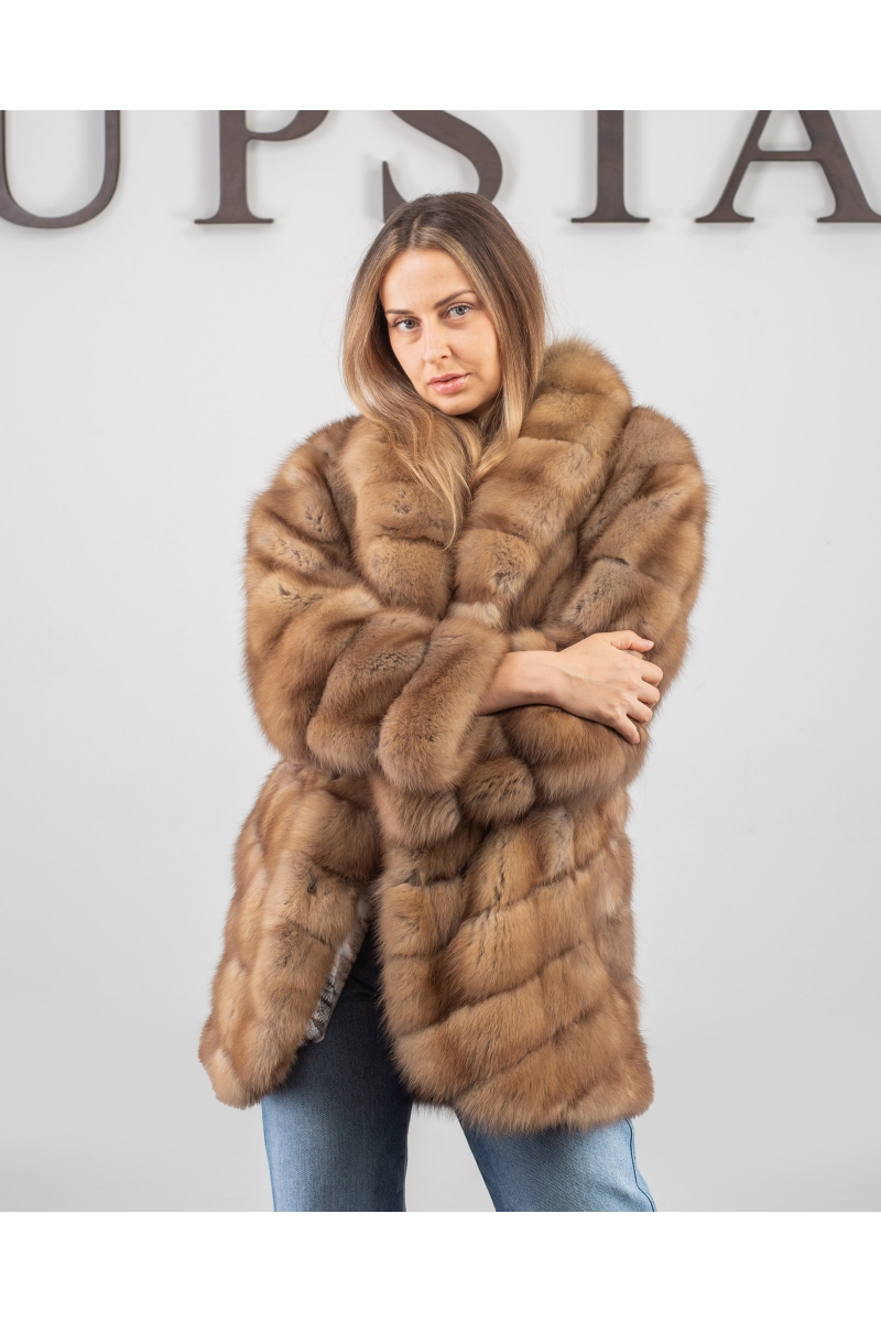 Шуба із куниці, фото 3, ціна