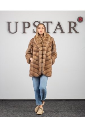 Шуба из куницы