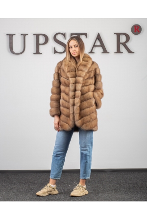 Шуба из куницы