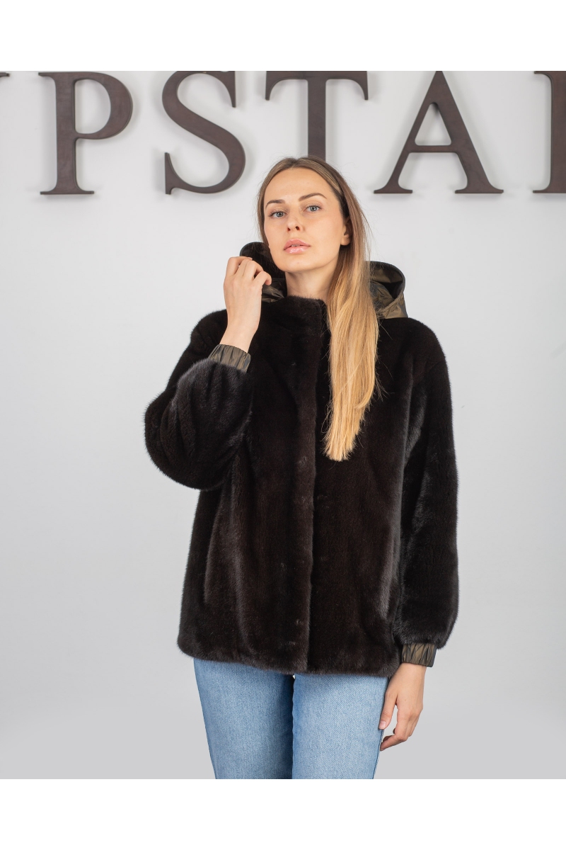 Фото - Шуба з норки 