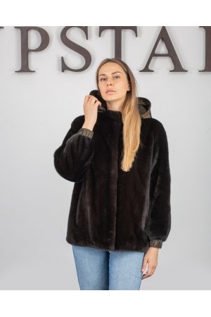 Шуба из норки