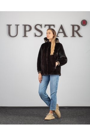 Шуба из норки