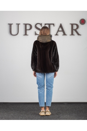 Шуба из норки