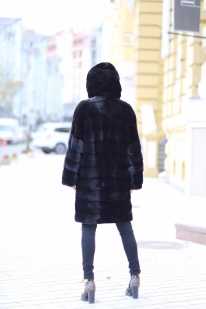 Шуба из норки