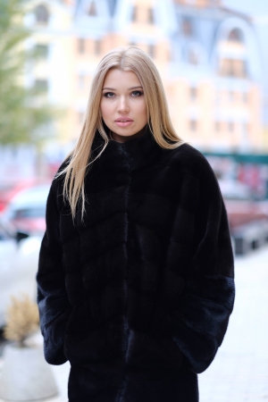 Fur coat