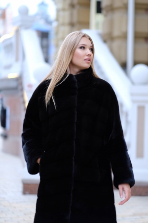 Fur coat