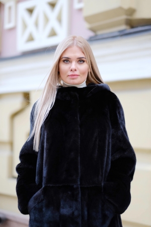 Шуба з норки