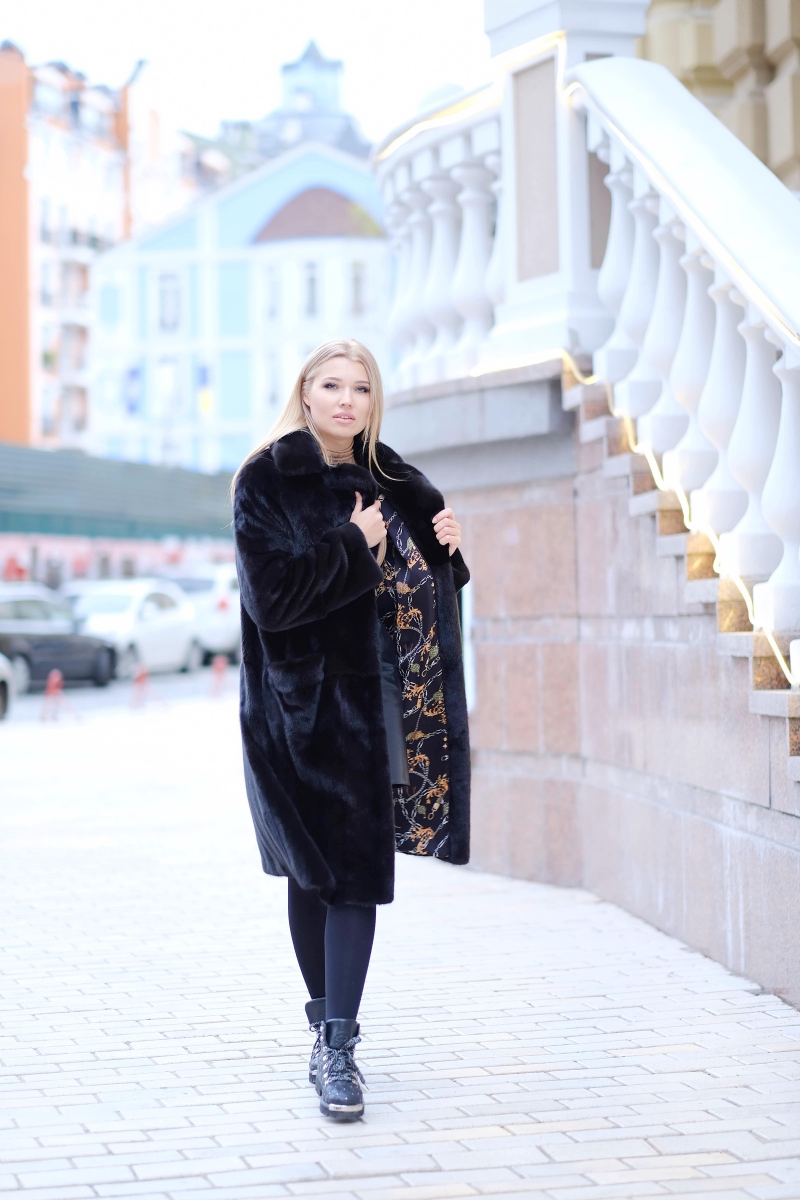 Шуба з норки, фото 3, ціна