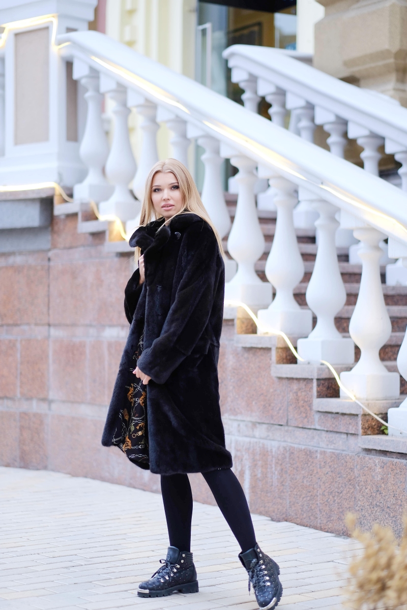 Шуба з норки, фото 2, ціна