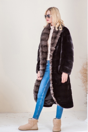 Шуба из норки