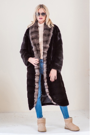 Шуба из норки