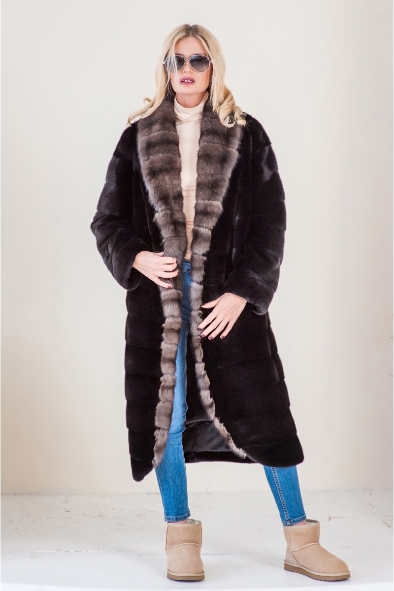 Фото - Шуба из норки 