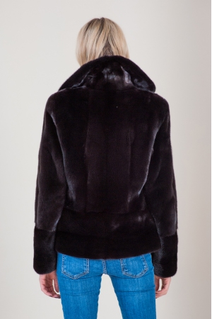 Шуба из норки