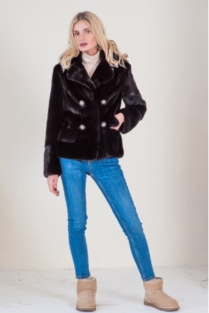 Шуба из норки