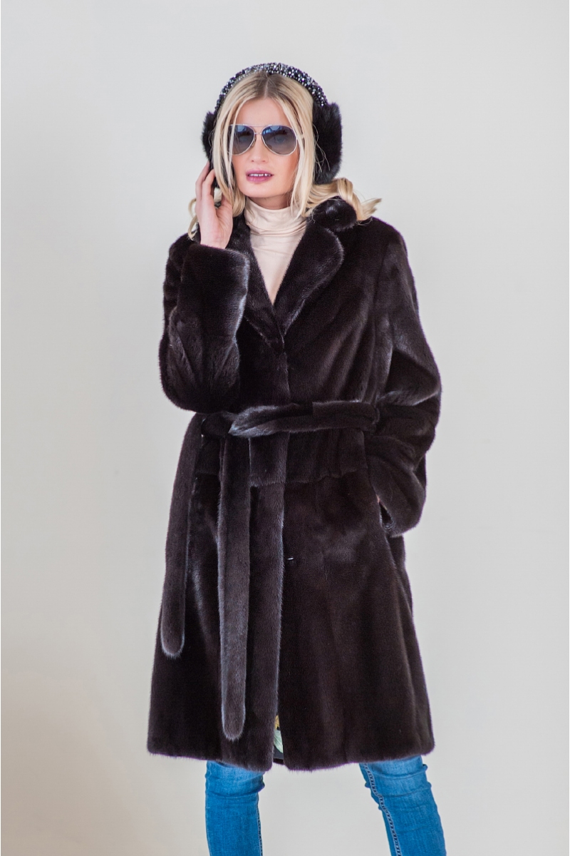 Фото - Шуба из норки 