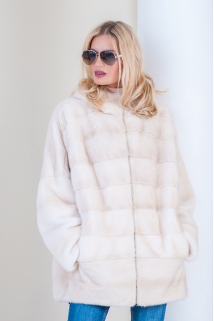 Fur coat