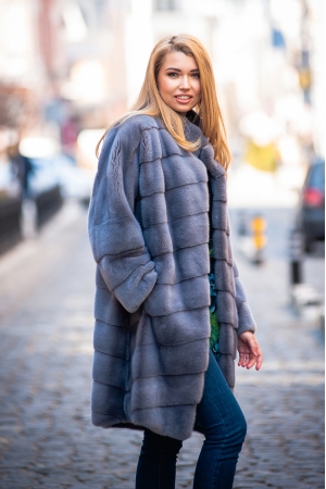 Fur coat