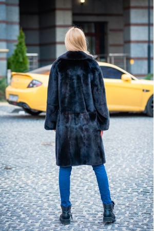 Шуба з норки