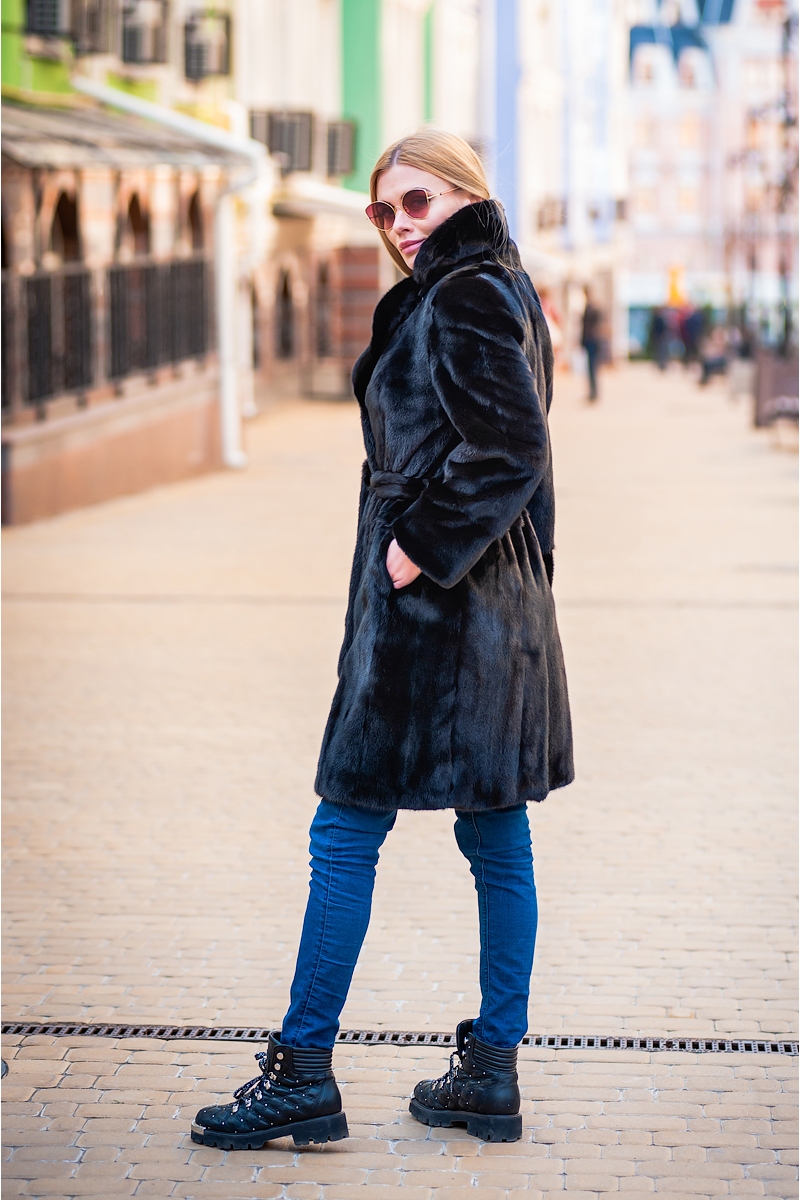 Шуба из норки, фото 5, цена