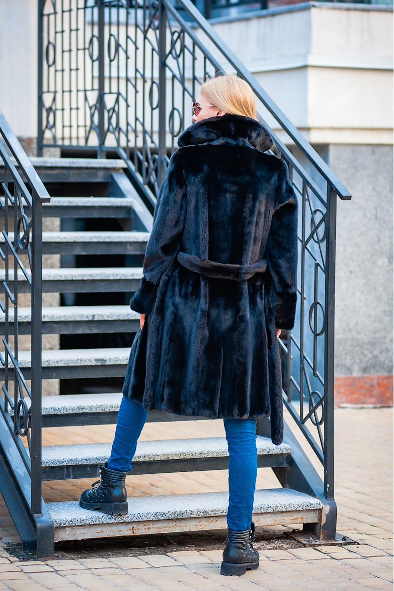 Шуба из норки, фото 4, цена