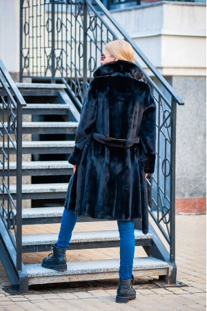 Шуба з норки