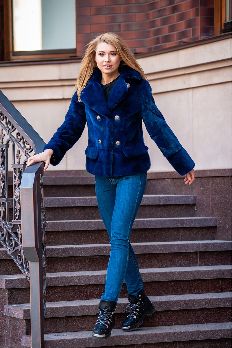 Фото - Шуба из норки 