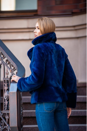 Шуба из норки