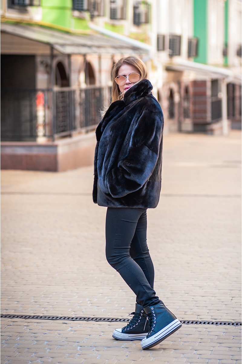 Шуба из норки, фото 1, цена
