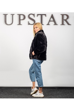 Шуба из норки