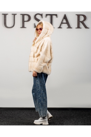 Шуба из норки