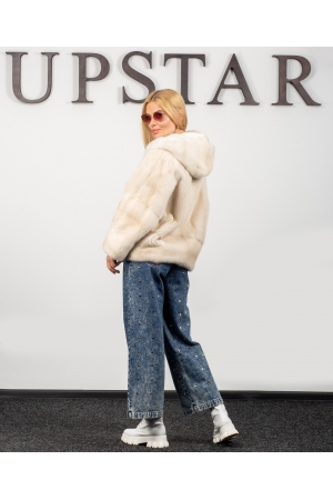 Шуба из норки