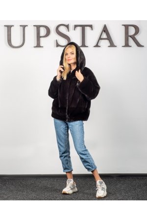 Шуба из норки