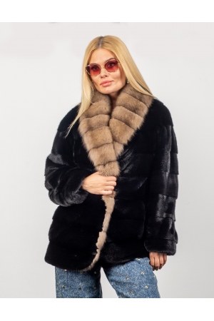 Шуба из норки