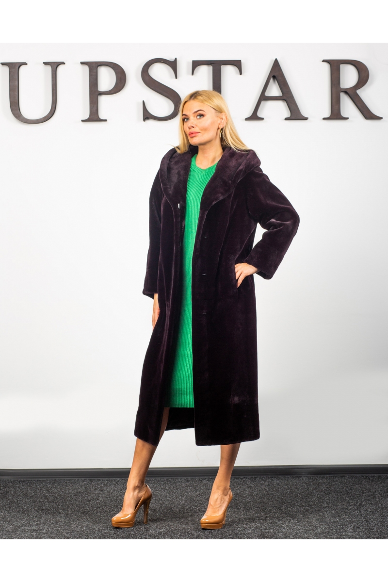 Fur coat 01-05-634 01-Ep.Bordo