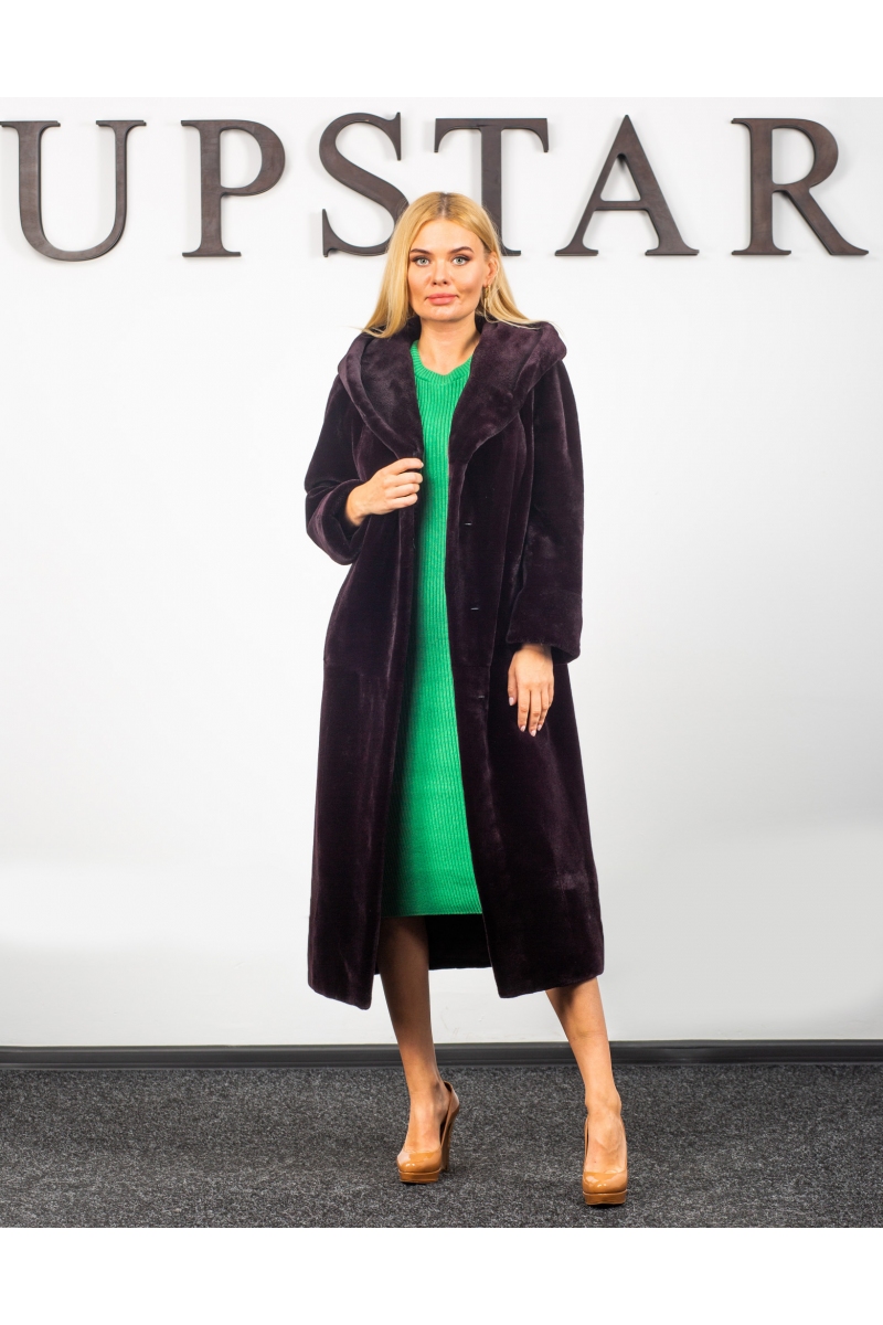 Fur coat 01-05-634 01-Ep.Bordo