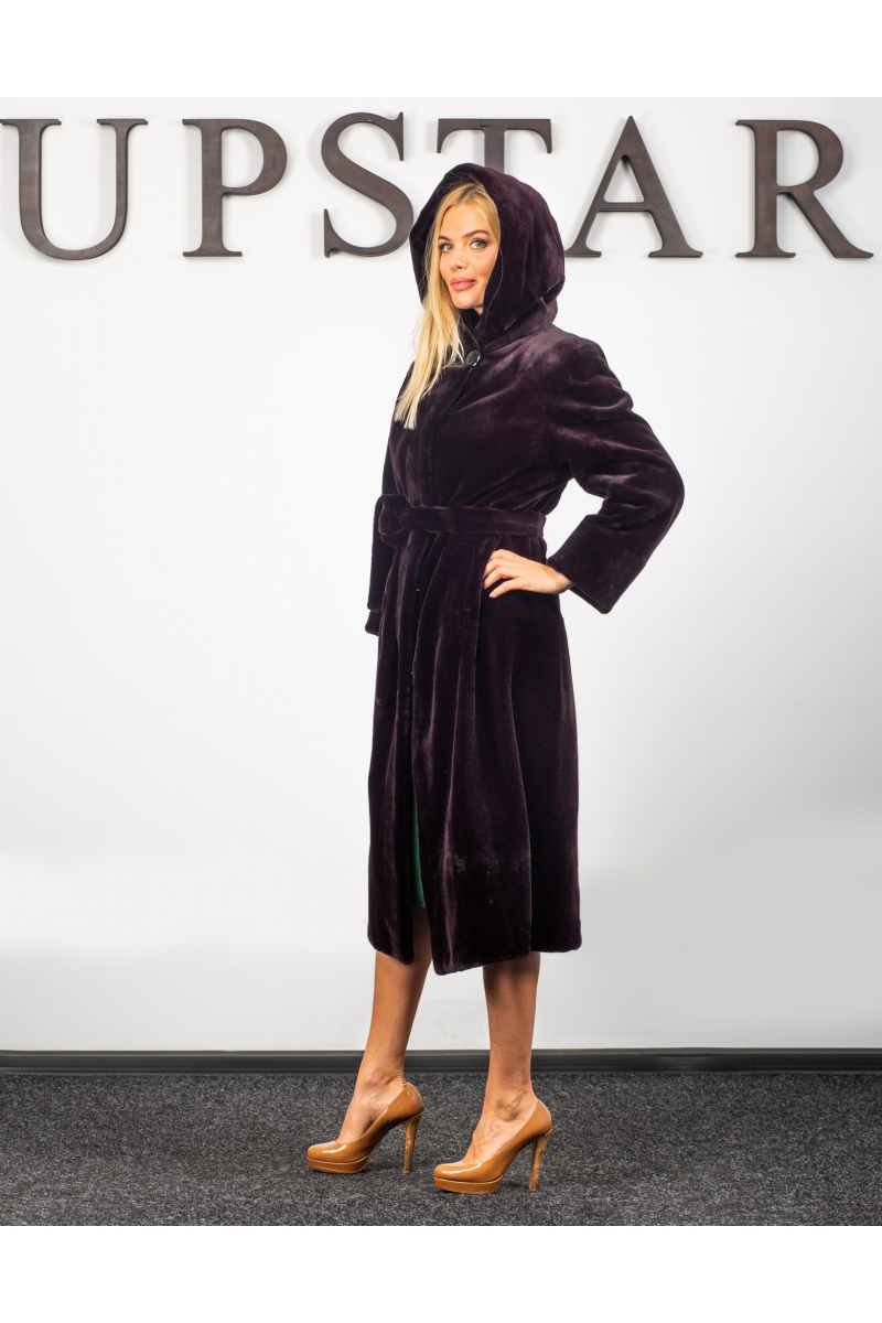 Fur coat 01-05-634 01-Ep.Bordo
