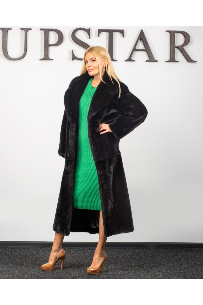 Фото - Шуба из норки 