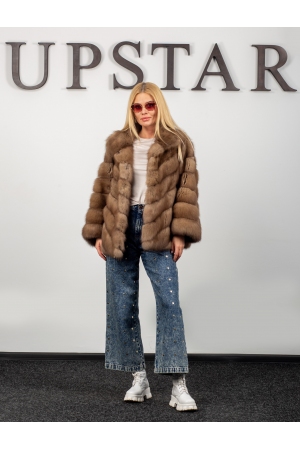 Фото - Шуба із куниці (1061)