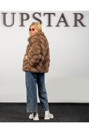 Шуба из куницы