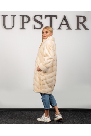 Шуба из норки