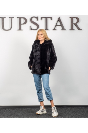 Шуба из норки