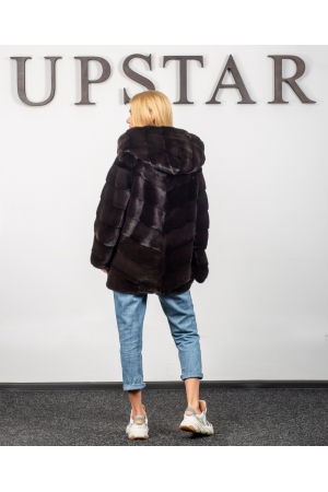 Шуба из норки