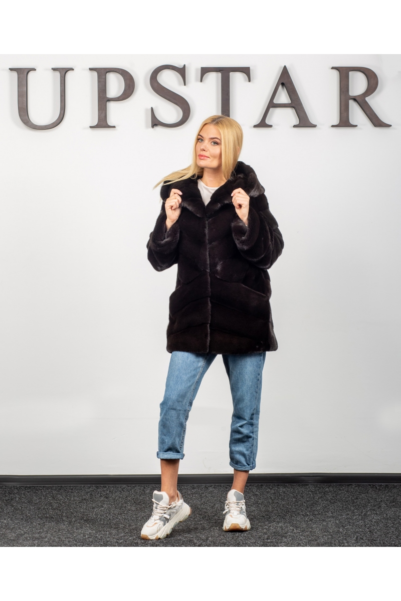 Фото - Шуба з норки 