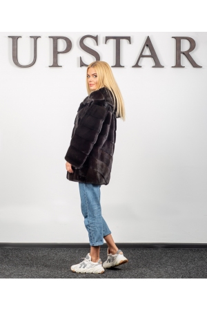 Шуба из норки