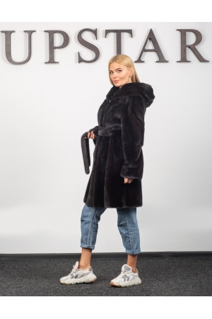 Шуба из норки