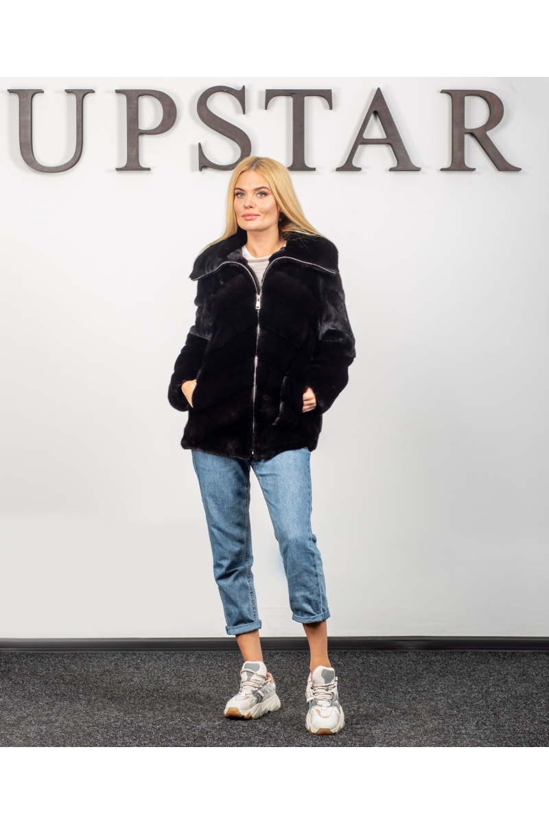 Фото - Шуба з норки 