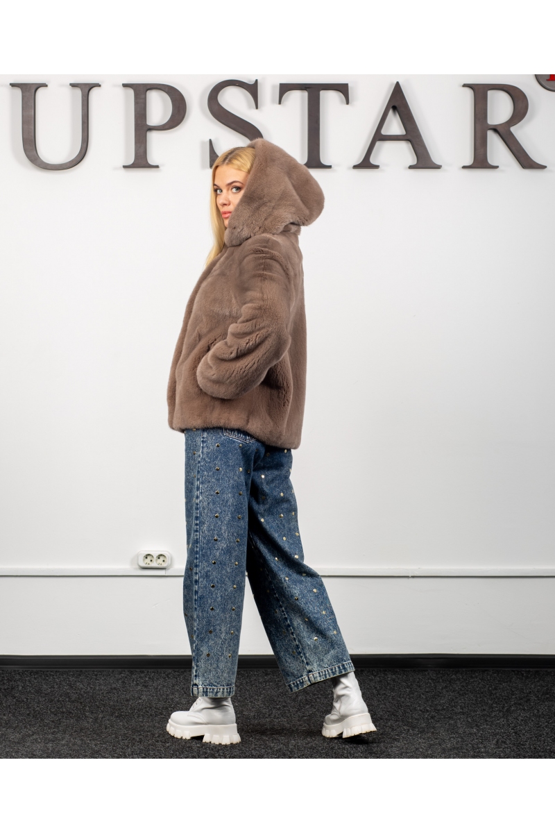 Fur coat 01-05-680 03 -Pudra