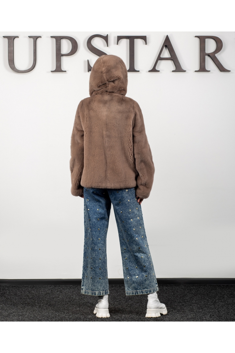 Fur coat 01-05-680 03 -Pudra